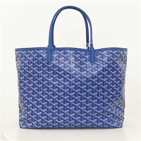 blue goyard bags|second hand blue goyard bag.